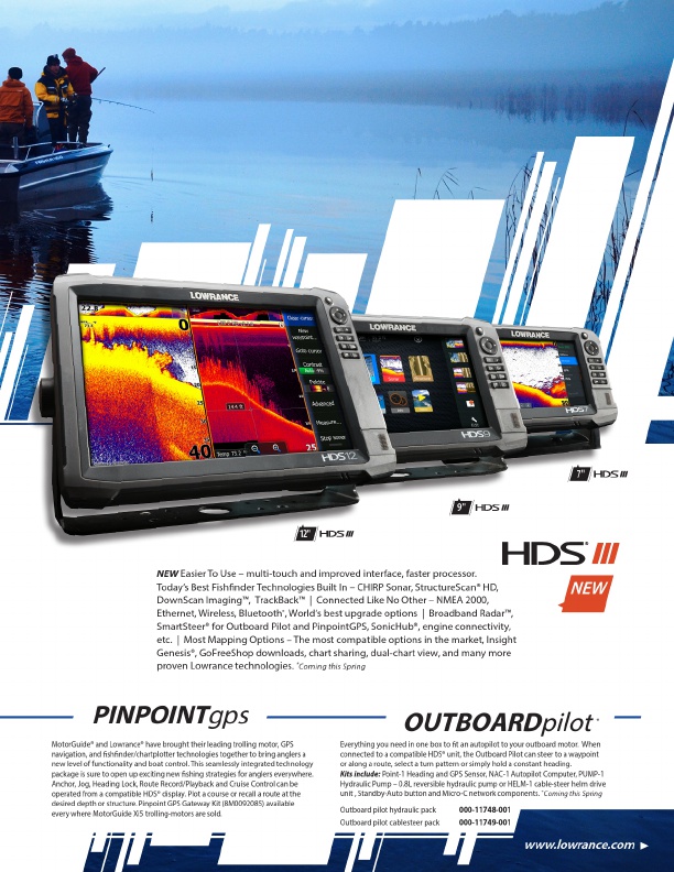 Lowrance Gen3 Product Catalog, Page 3