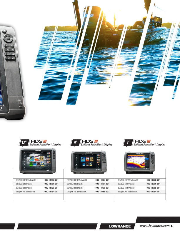 Lowrance Gen3 Product Catalog, Page 5