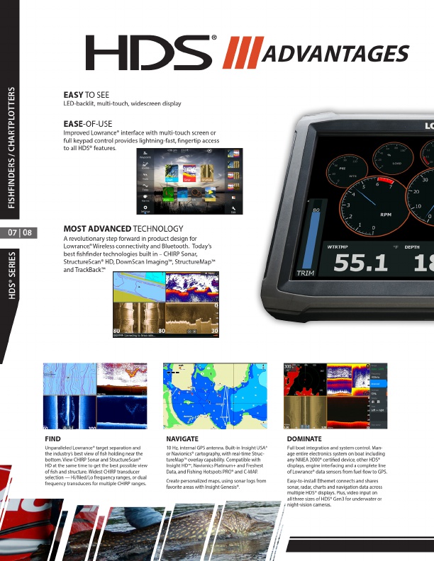 Lowrance Gen3 Product Catalog, Page 6