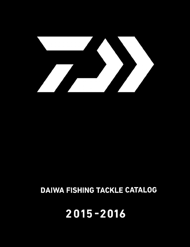 Daiwa Fishing Tackle 2016 Catalog !