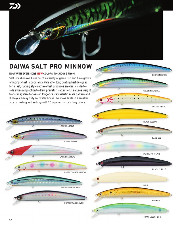 Daiwa Fishing Tackle 2016 Catalog !, Page 126