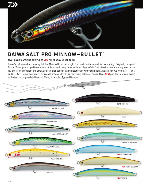 Daiwa Fishing Tackle 2016 Catalog !, Page 128
