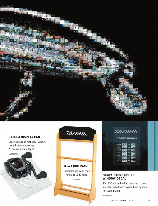 Daiwa Fishing Tackle 2016 Catalog !, Page 135
