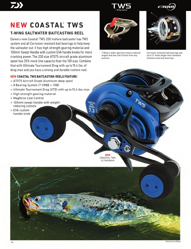 Daiwa Fishing Tackle 2016 Catalog !, Page 14