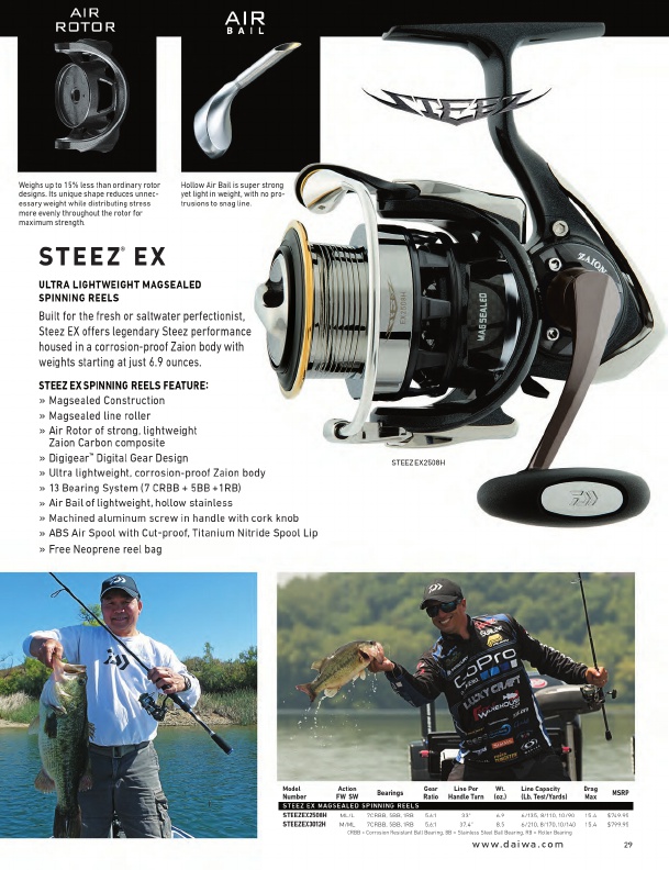 Daiwa Fishing Tackle 2016 Catalog !, Page 29