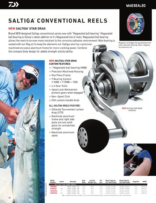 Daiwa Fishing Tackle 2016 Catalog !, Page 48