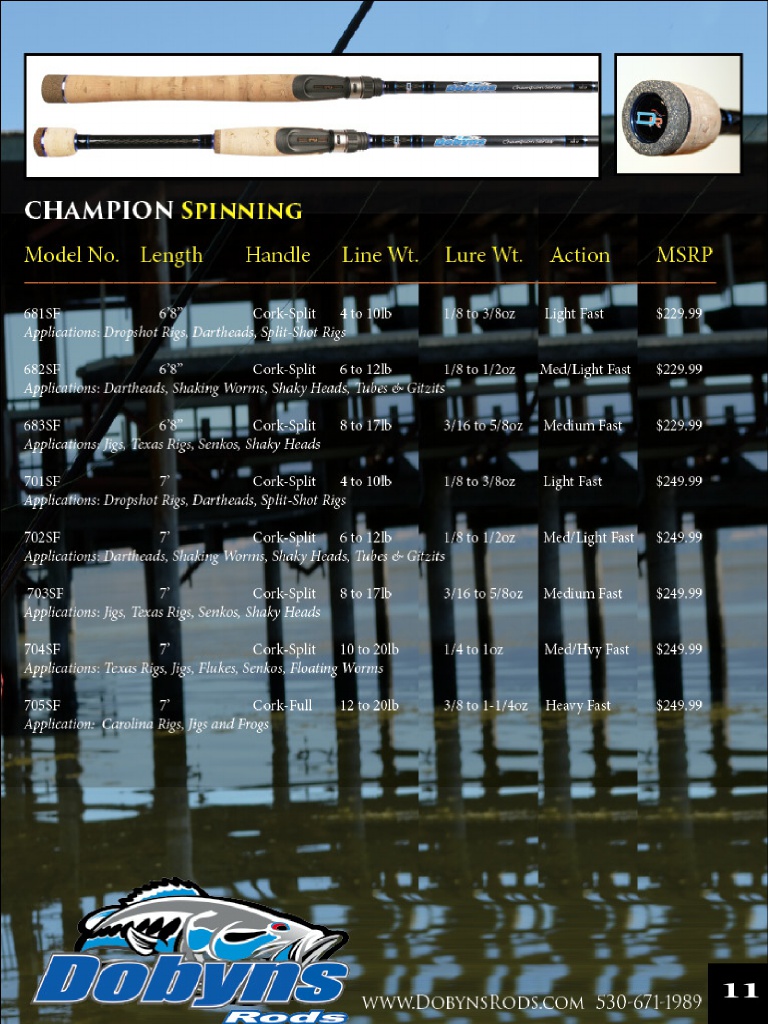 Dobyns Rods 2016 Catalog !, Page 11