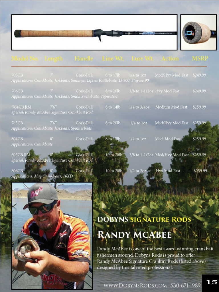 Dobyns Rods 2016 Catalog !, Page 15