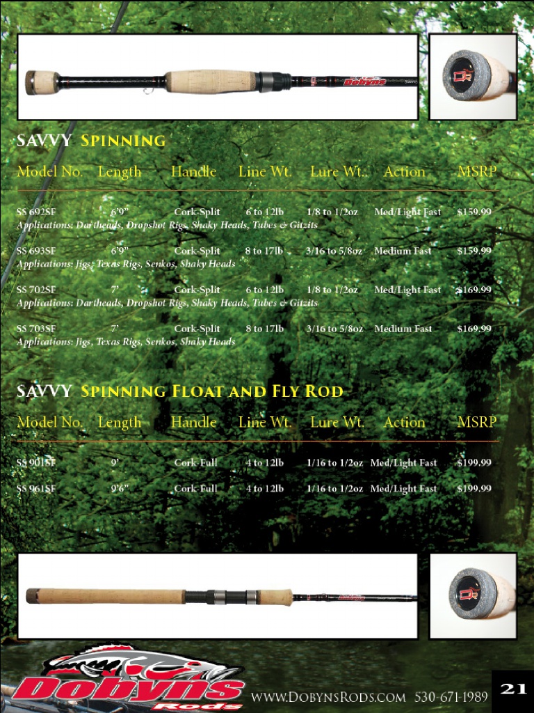 Dobyns Rods 2016 Catalog !, Page 21