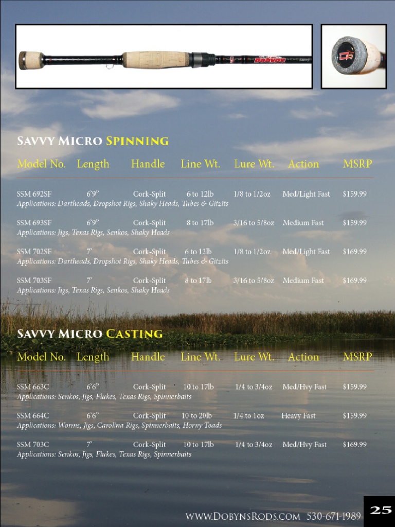 Dobyns Rods 2016 Catalog !, Page 25