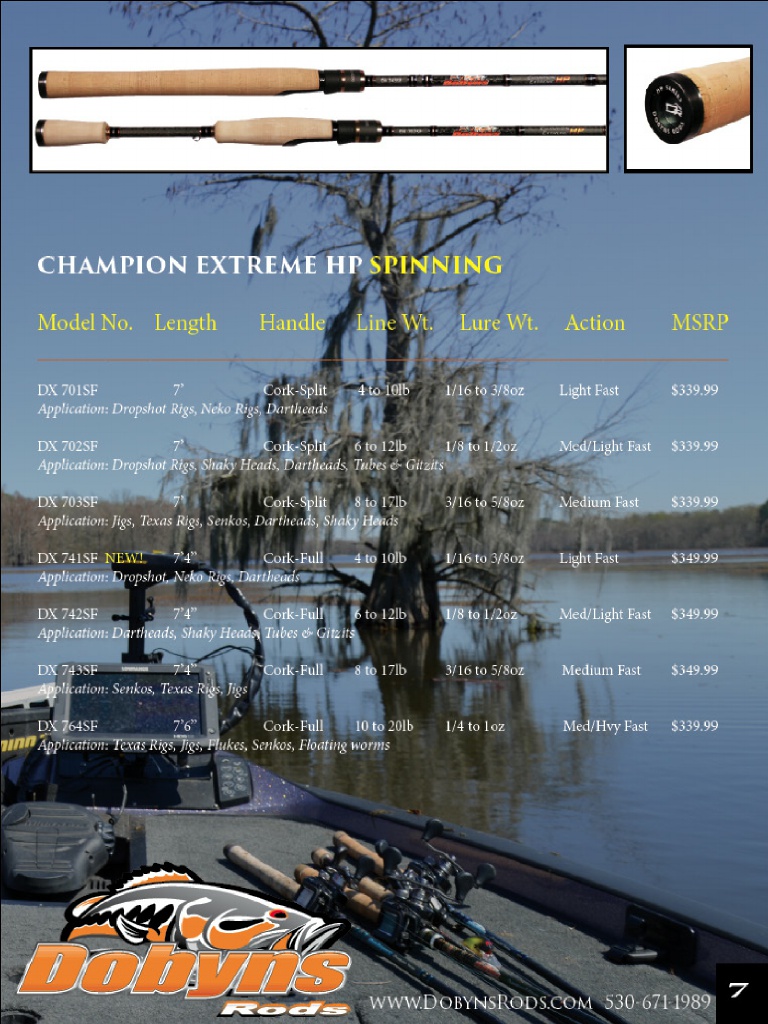 Dobyns Rods 2016 Catalog !, Page 7