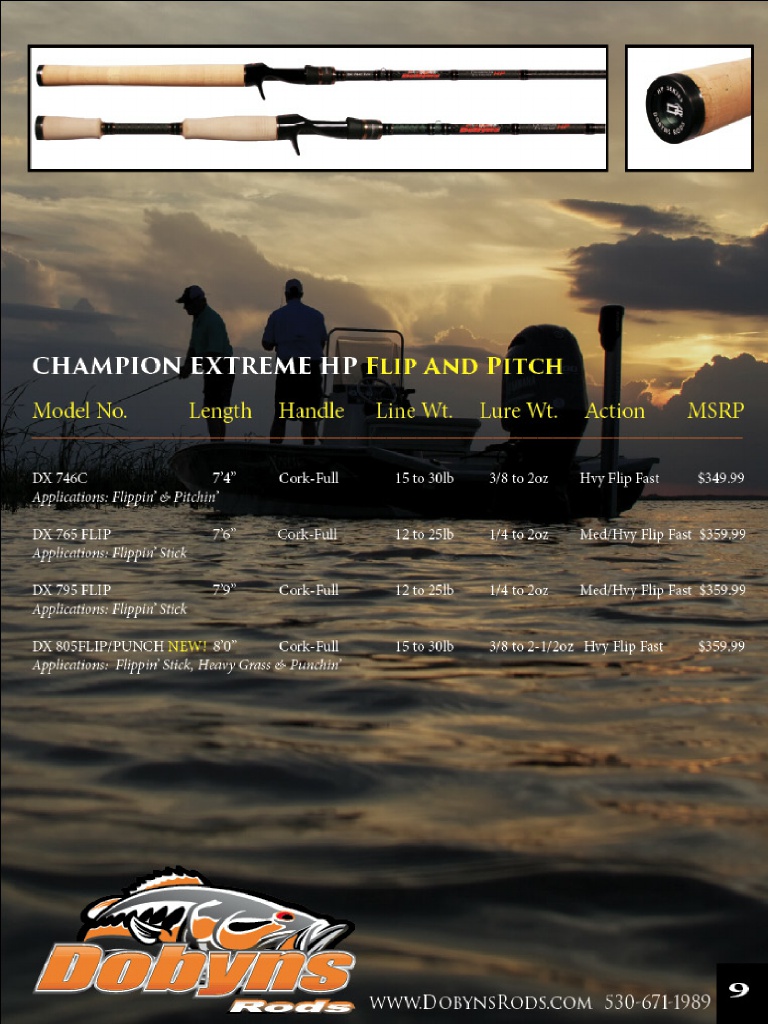 Dobyns Rods 2016 Catalog !, Page 9