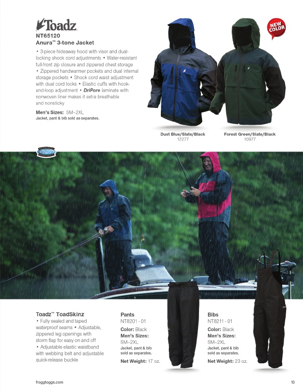 Frogg Toggs 2016 Catalog !, Page 13