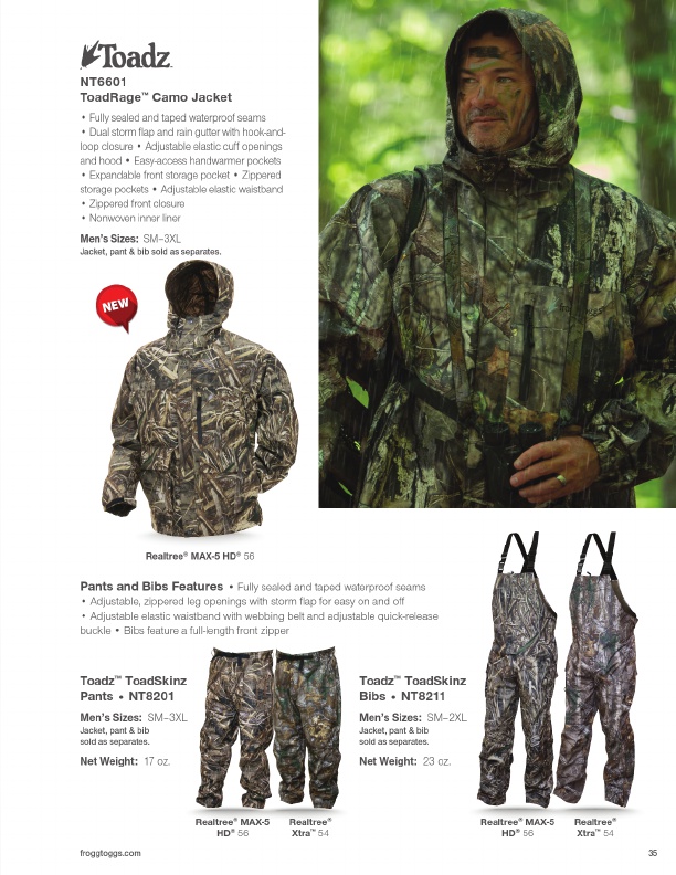 Frogg Toggs 2016 Catalog !, Page 35