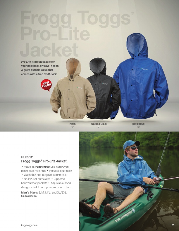 Frogg Toggs 2016 Catalog !, Page 53