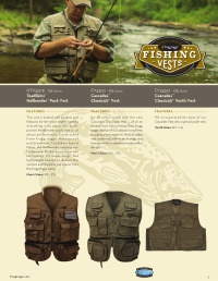 FROGG TOGGS TOADSKINZ™ HELLBENDER™  FLY FISHING PACK VEST KHAKI COLOR NTV35178 