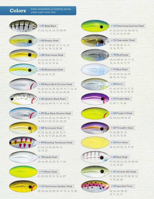 Livingston Lures 2016 Catalog !, Page 12