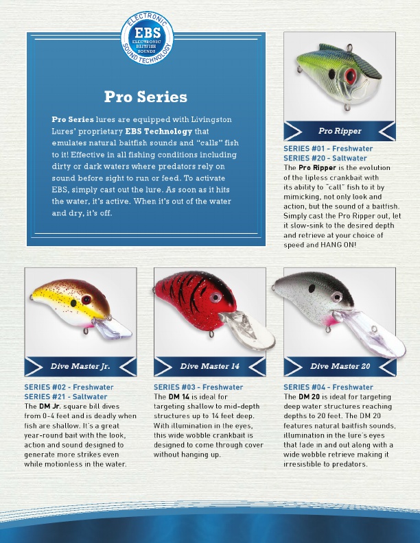 Livingston Lures 2016 Catalog !, Page 4