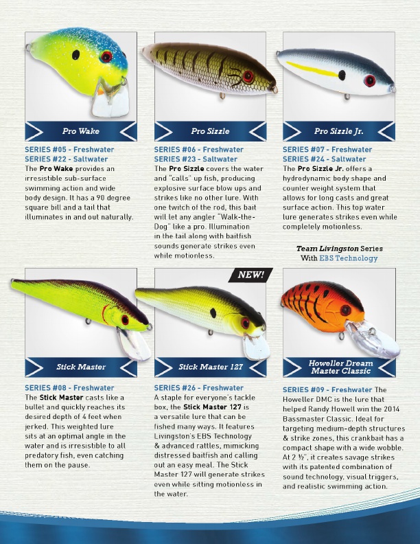 Livingston Lures 2016 Catalog !, Page 5