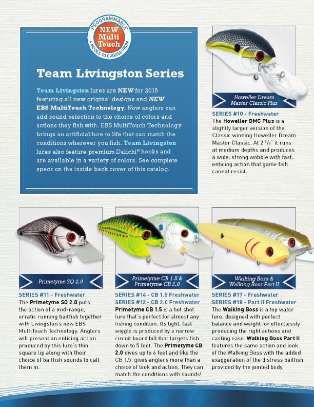 Livingston Lures 2016 Catalog !, Page 6