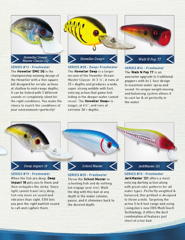 Livingston Lures 2016 Catalog !, Page 7