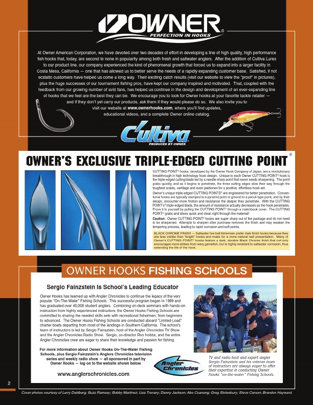 Owner 2016 Catalog !, Page 2
