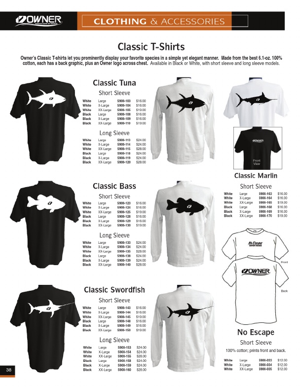 Owner 2016 Catalog !, Page 38