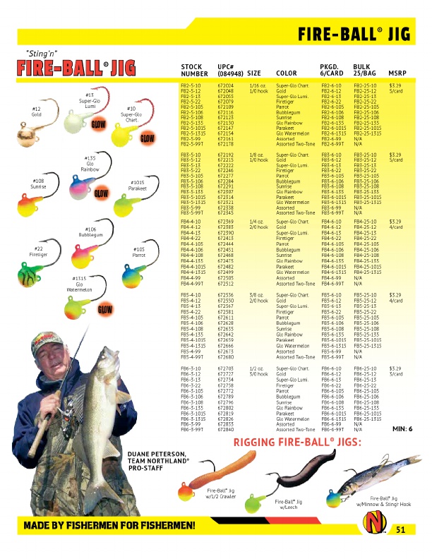 2017 Northland Fishing Tackle Catalog %, Page 53