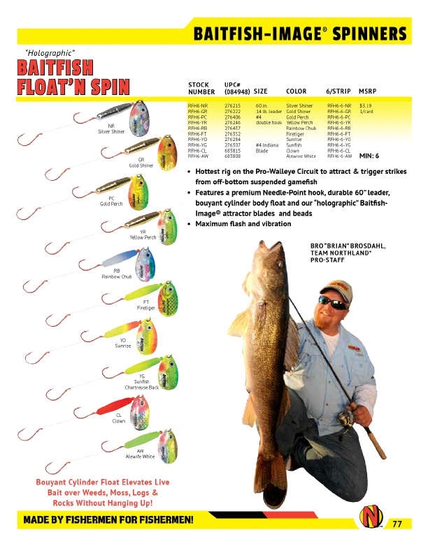 2017 Northland Fishing Tackle Catalog %, Page 79