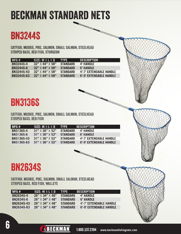 Beckman Standard Net BN3244S - H63