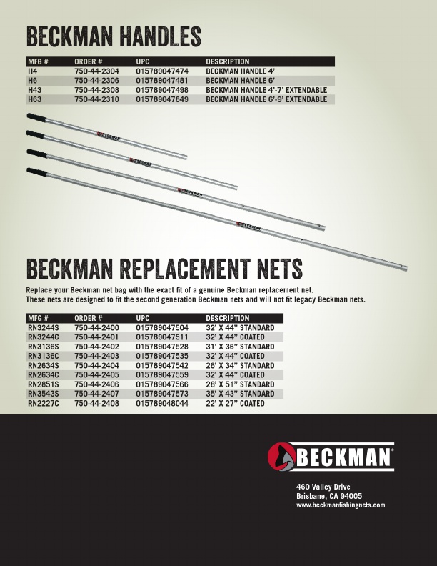 2018 Beckman Fishing Nets, Page 8