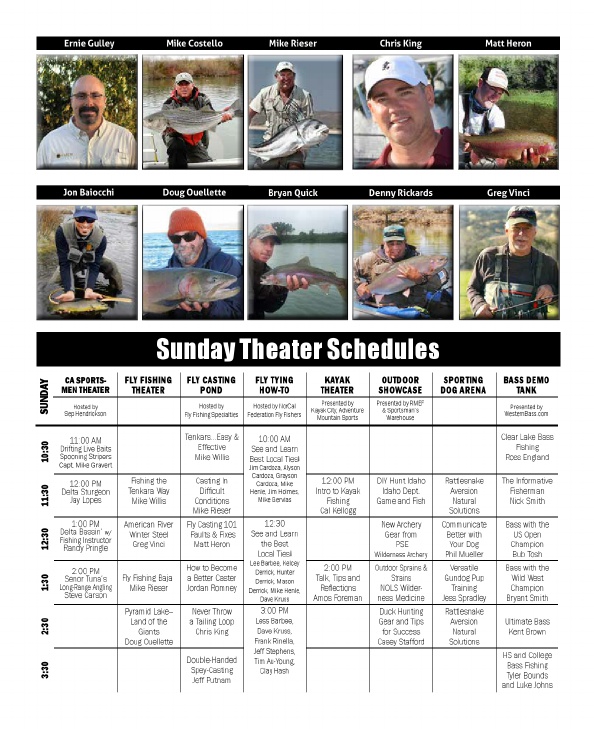 Sunday Aquarium Tank Seminar Schedule | 2019 ISE Sacramento