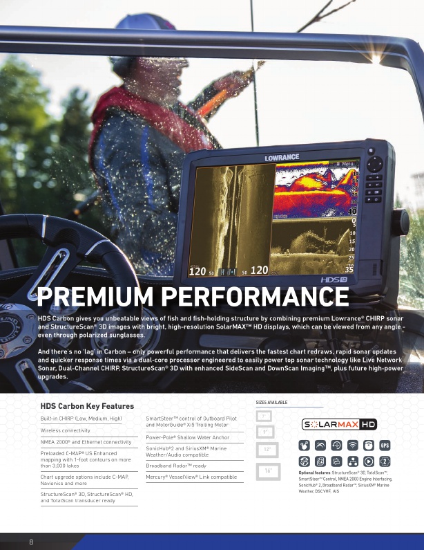 Lowrance 2018-2019 Product Catalog#, Page 8