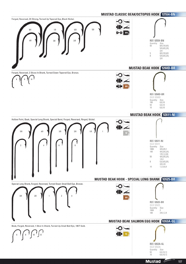 Mustad 2019 Product Catalog#, Page 107