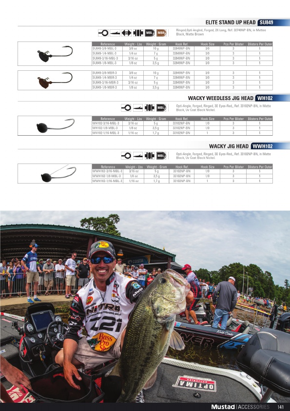 Mustad 2019 Product Catalog#, Page 141