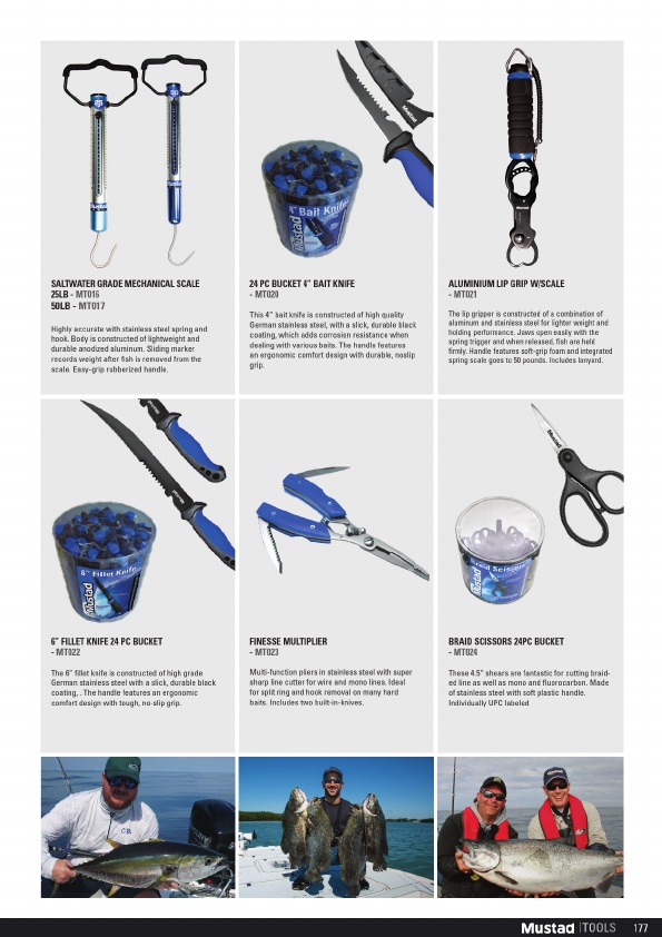 Mustad 2019 Product Catalog#, Page 177