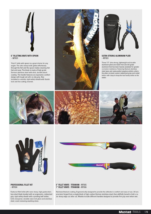 Mustad 2019 Product Catalog#, Page 179