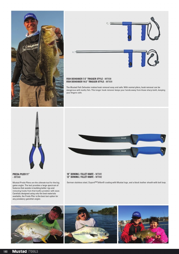 Mustad 2019 Product Catalog#, Page 180