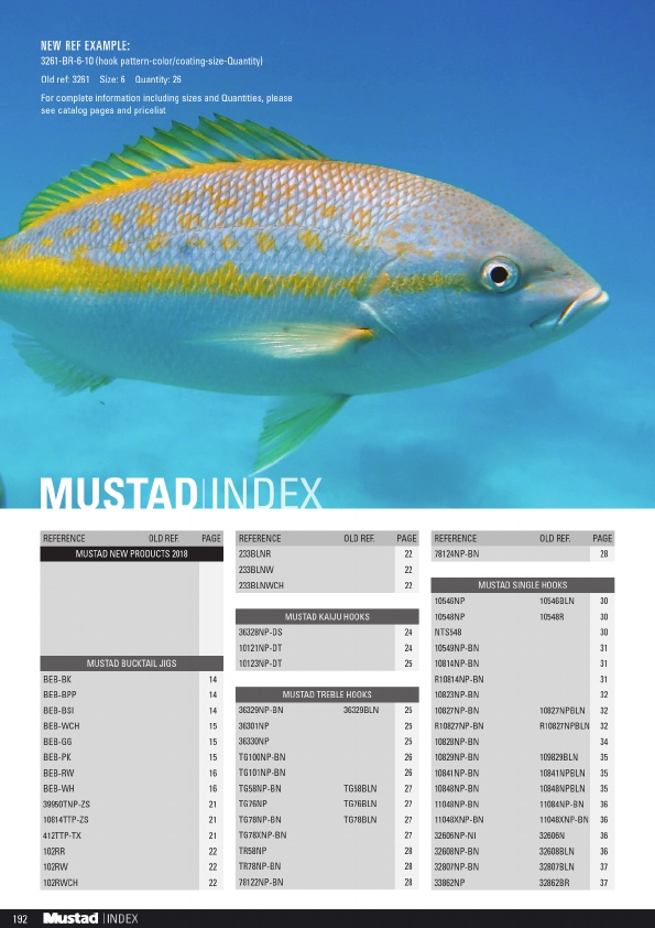Mustad 2019 Product Catalog#, Page 192