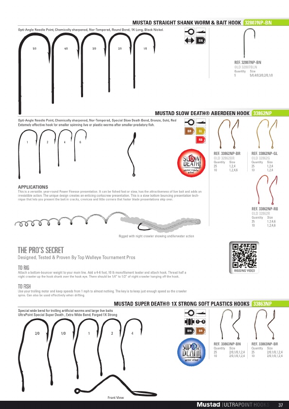 Mustad 2019 Product Catalog#, Page 37