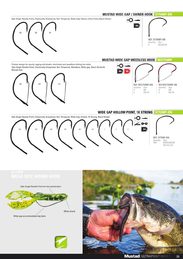 Mustad 2019 Product Catalog#, Page 39