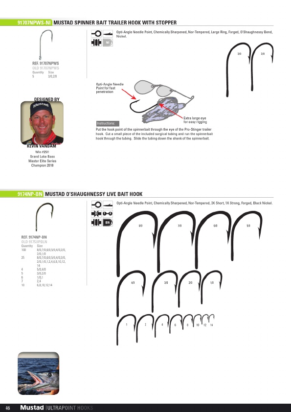 Mustad 2019 Product Catalog#, Page 46