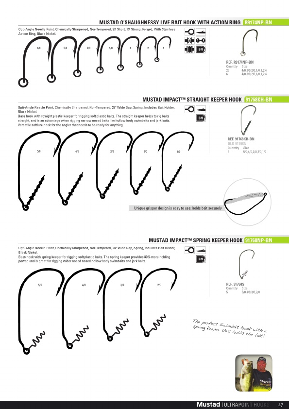 Mustad 2019 Product Catalog#, Page 47