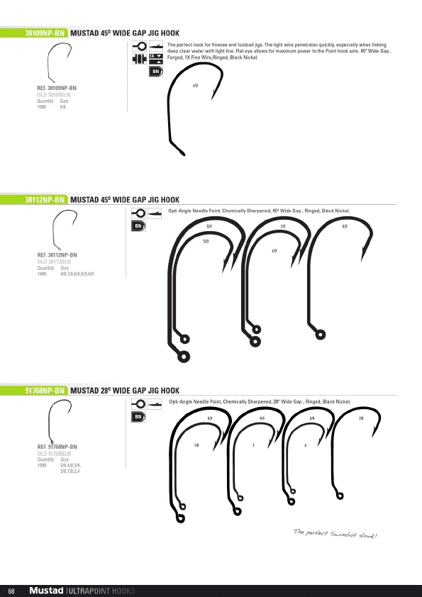 Mustad 2019 Product Catalog#, Page 68