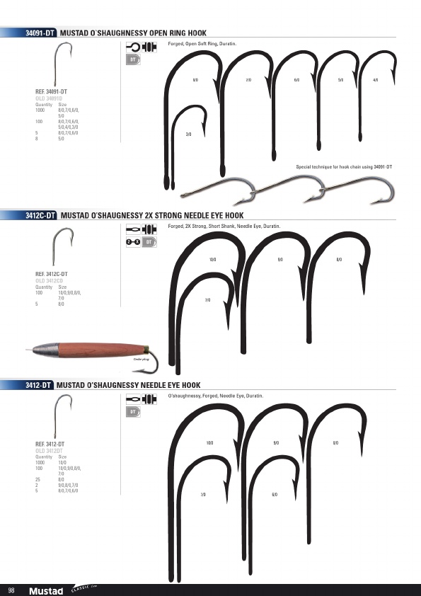 Mustad 2019 Product Catalog#, Page 98