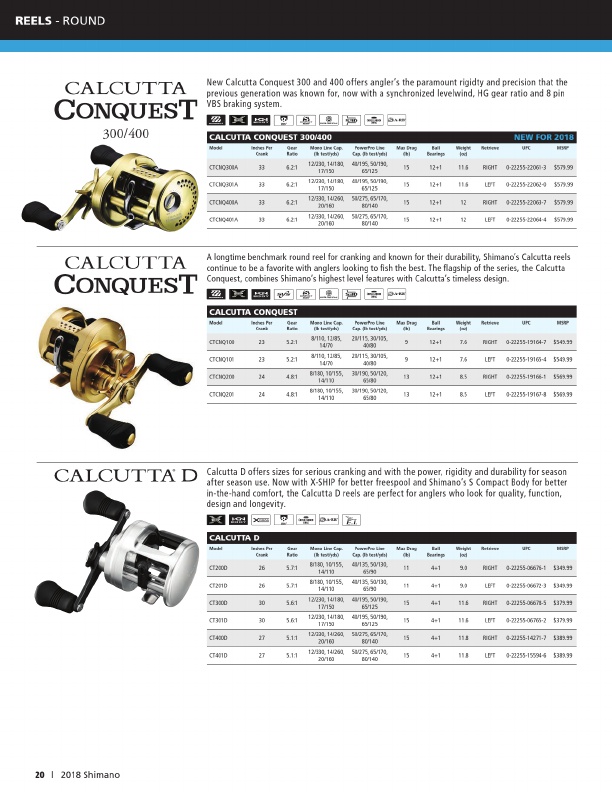 Shimano 2019 Product Catalog#, Page 20