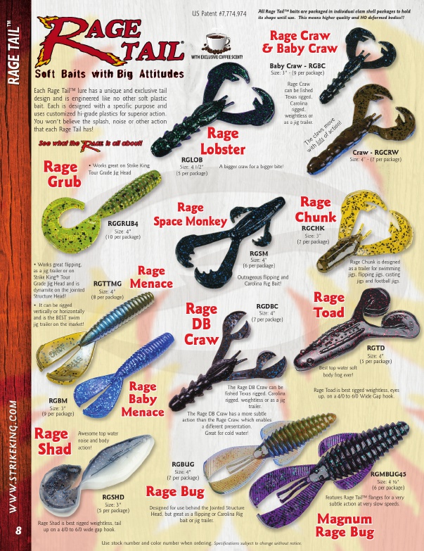 Strike King 2019 Product Catalog#, Page 10
