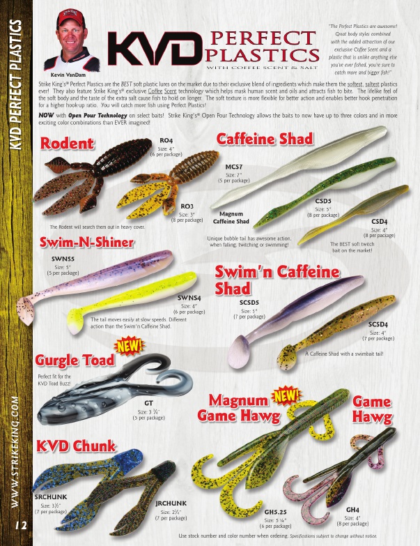 Strike King 2019 Product Catalog#, Page 14