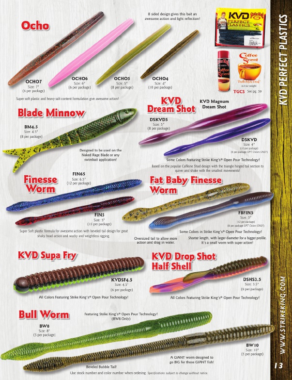 Strike King 2019 Product Catalog#, Page 15