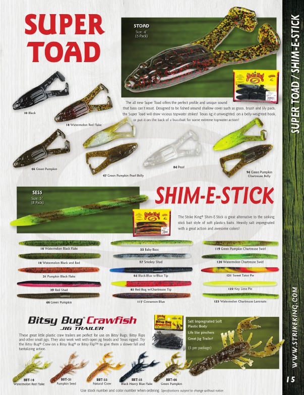 Strike King 2019 Product Catalog#, Page 17